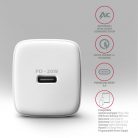 AXAGON ACU-PD20W PD3.0 & QC4+ Wall Charger 20W White