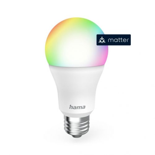 Hama E27 RGBW 9W Matter Smart LED