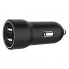 Gembird 2-Port USB Car Charger 3.1A Black