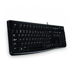 Logitech K120 USB billentyűzet Black US