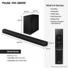 Samsung HW-Q800D 5.1.2 Soundbar Black