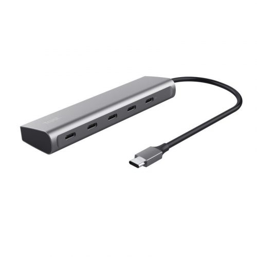 Trust Halyx 5 Port USB 3.2 Type-C Hub Silver