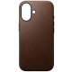 Nomad Modern Leather case iPhone 16 Brown