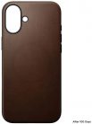 Nomad Modern Leather case iPhone 16 Plus Brown