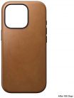 Nomad Modern Leather case english Tan-C iPhone 16 Pro Brown