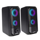 Audiocore AC845 Bluetooth Stereo Speakers Black