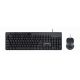 Gembird KBS-UM-04 Keyboard Combo Black US