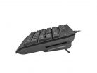 natec Moray Keyboard with ID Card Reader Black US