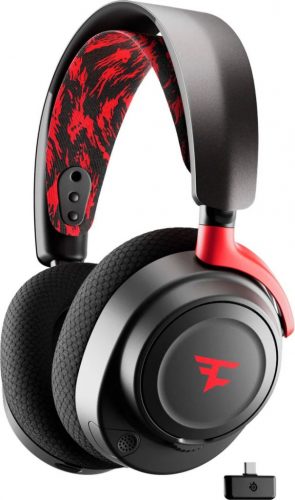 Steelseries Arctis Nova 7 Faze Clan Edition Wireless Bluetooth Gaming Headset Black/Red