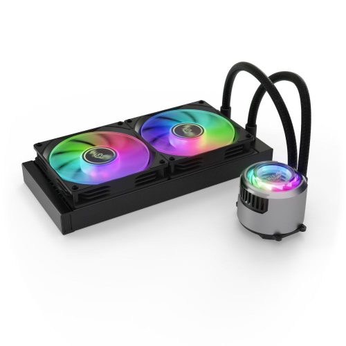 Valkyrie Jarn 240 ARGB AiO CPU Liquid Cooler Black