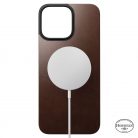 Nomad Magnetic Leather Back iPhone 16 Pro Max Brown