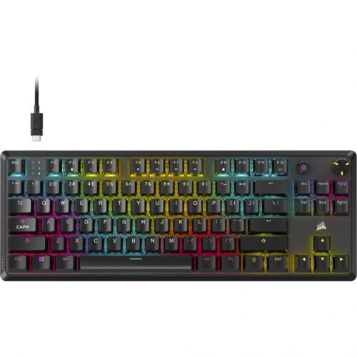 Corsair K70 Core TKL RGB Red Mechanical Gaming Keyboard Black US