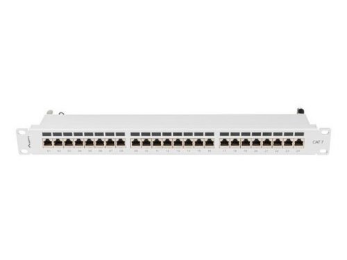 Lanberg 24-port Patch Panel 1U Grey