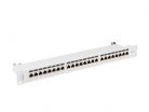 Lanberg 24-port Patch Panel 1U Grey