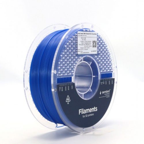 Gembird 3DP-ABS1.75HY-01-B High Speed ABS filament Blue 1,75mm 1kg