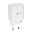 RivaCase RivaPower PS4101 WD4 EU Wall Charger 20W PD 3.0/ 1 USB-C with USB-C/USB-C Cable White