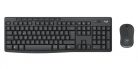 Logitech MK370 Wireless billentyűzet + optikai egér Black DE