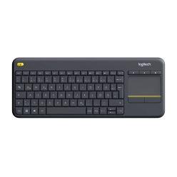 Logitech K400 Plus Wireless Touch Keyboard Black DE