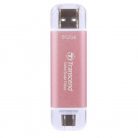 Transcend 512GB USB3.0/USB Type-C ESD310C Pink