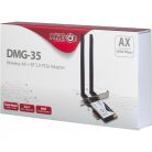 Inter-Tech DMG-35 Wi-Fi 6 + BT 5.0 PCIe Adapter