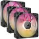 Corsair iCUE LINK RX120 MAX RGB 120mm PWM Thick Fans (3-Pack)