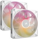 Corsair iCUE LINK RX140 MAX RGB 140mm PWM Thick Fans Starter Kit White (2-Pack)