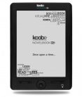 Koobe NovelBook HD Shine 6" E-book olvasó 8GB Black Bal felső saroknál kijelőz foltos picit