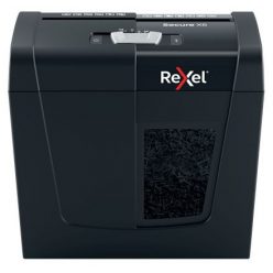 Rexel Secure X6 Iratmegsemmisítő Black