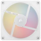 Corsair iCUE LINK LX140-R RGB 140mm PWM Reverse Fans Starter Kit White