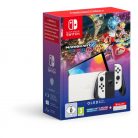 Nintendo Switch OLED White with Mario Kart 8 Deluxe