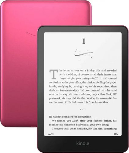 Amazon Kindle Paperwhite (2024) 7" E-book olvasó 32GB Metallic Raspberry (Reklámos verzió)