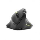 Port Designs Ergo Soft Wireless Bluetooth Rechargeable Mouse Black