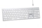 A4-Tech FBX50C Wireless Bluetooth Keyboard White US