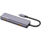 Canyon DS-18 5 Ports USB-C HUB Grey