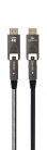 Gembird CCAP-HDMIDD-AOC-10M Active Optical AOC High speed HDMI D-A cable with Ethernet AOC Premium Series 10m Black