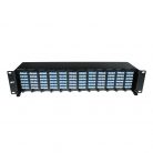 ACT Multifunctional HD fiber optic patch panel 2U 12 slots