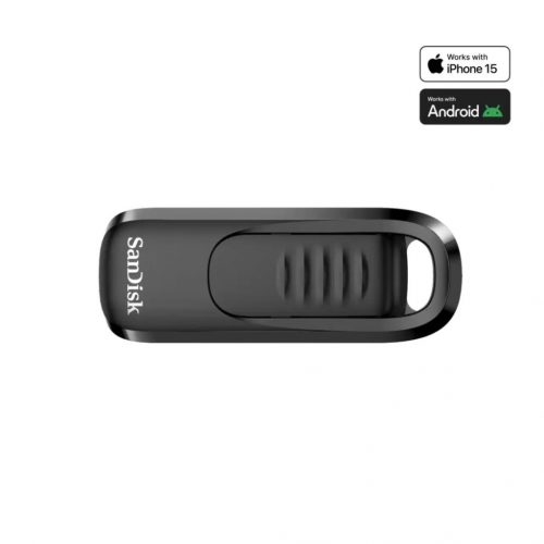 Sandisk 128GB Ultra Slider USB3.2 Black