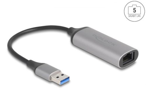 DeLock USB Type-A 5 Adapter to 5 Gigabit LAN