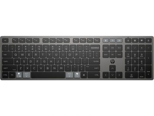 HP 725 Multi-Device Rechargeable Wireless Bluetooth Keyboard Black