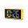 Hama Ibiza Digital Alarm Clock Multi-Colour Display with USB Charging Function Yellow