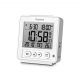 Hama Rhodes Digital Radio Alarm Clock LCD White