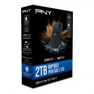 PNY 2TB USB3.2 Type-C RP60 Black