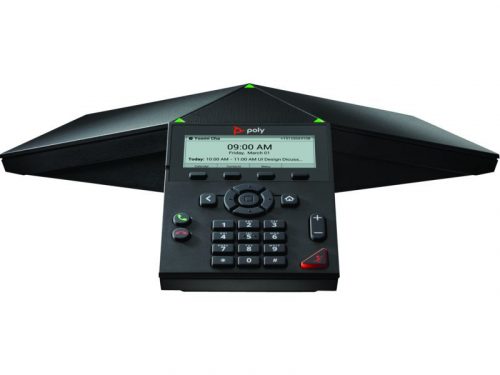 Poly Plantronics Trio 8300 IP Conference Phone and PoE-enabled