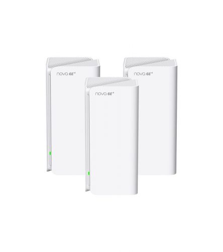 Tenda MX21 Pro AXE5700 Whole Home Mesh Wi-Fi 6E System (3-pack)