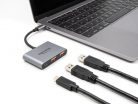 DeLock 3 Port USB Hub 10 Gbps with USB Type-C to 1x USB Type-C + 2x USB Type-A