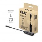 Club3D USB 5Gbps Type-C to RJ45 Ethernet M/F Black