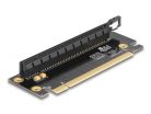 DeLock Riser Card PCI Express 3.0 x16 male to x16 slot 90° left angled - Slot height 35mm