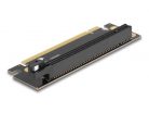 DeLock Riser Card PCI Express 3.0 x16 male to x16 slot 90° left angled - Slot height 35mm