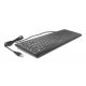 DeLock USB Keyboard wired 1.5m with XXL Letters and Illumination Black HU