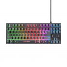 Trust GXT 833 Thado TKL Illuminated Keyboard Black US